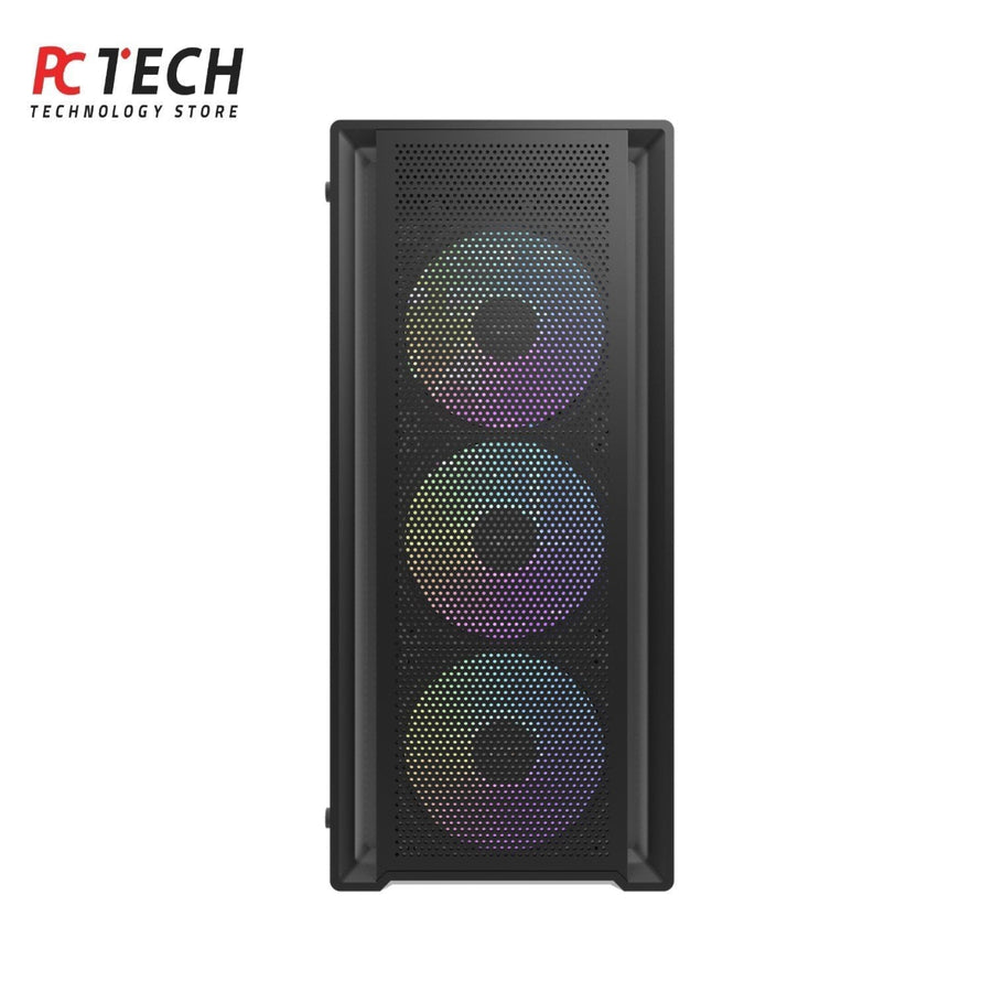DK353 ATX Mid Tower Gaming PC Case with High Airflow Design