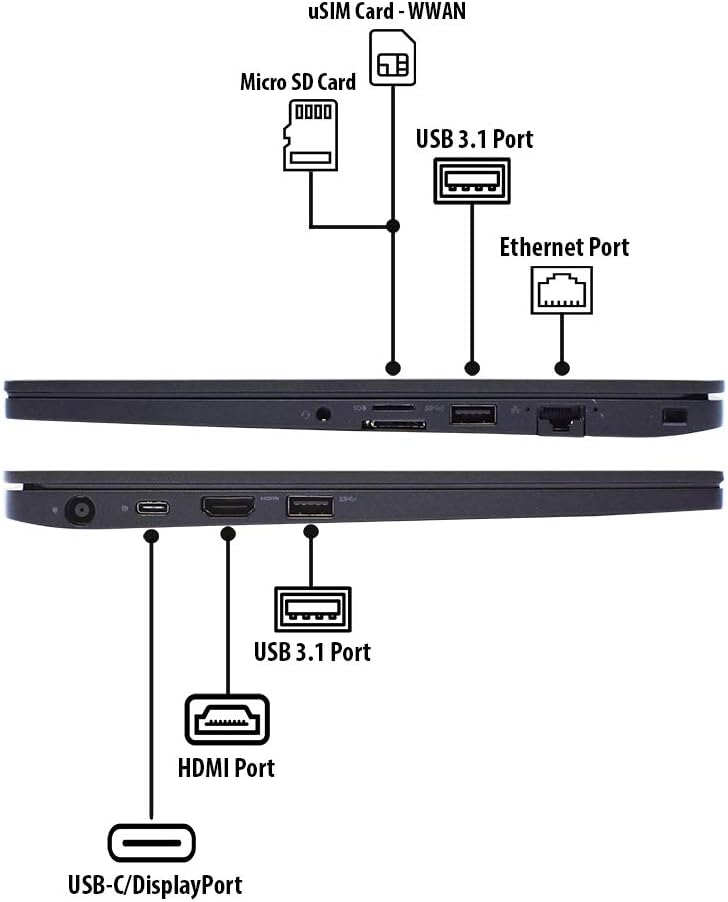 Dell Latitude 7390 Touchscreen Laptop