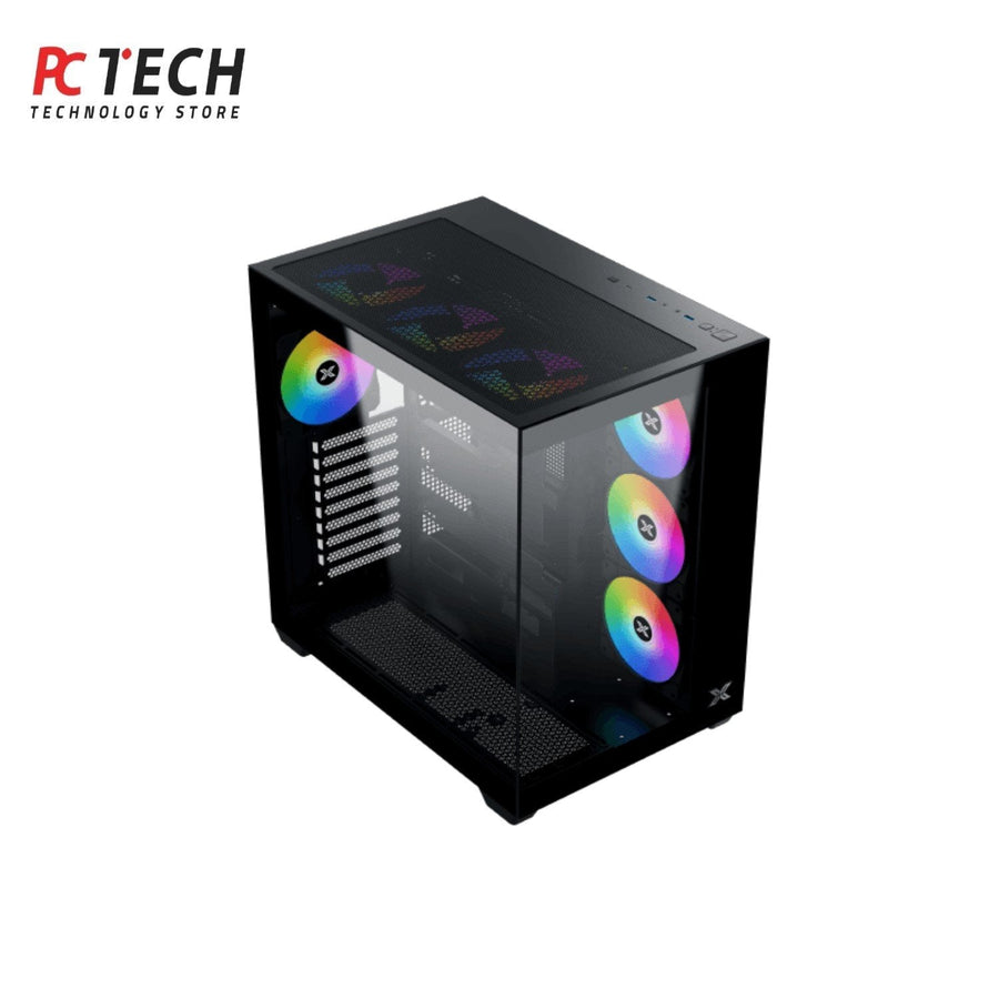 XIGMATEK AQUA V Air Black — Mid‑Tower ATX Gaming Case