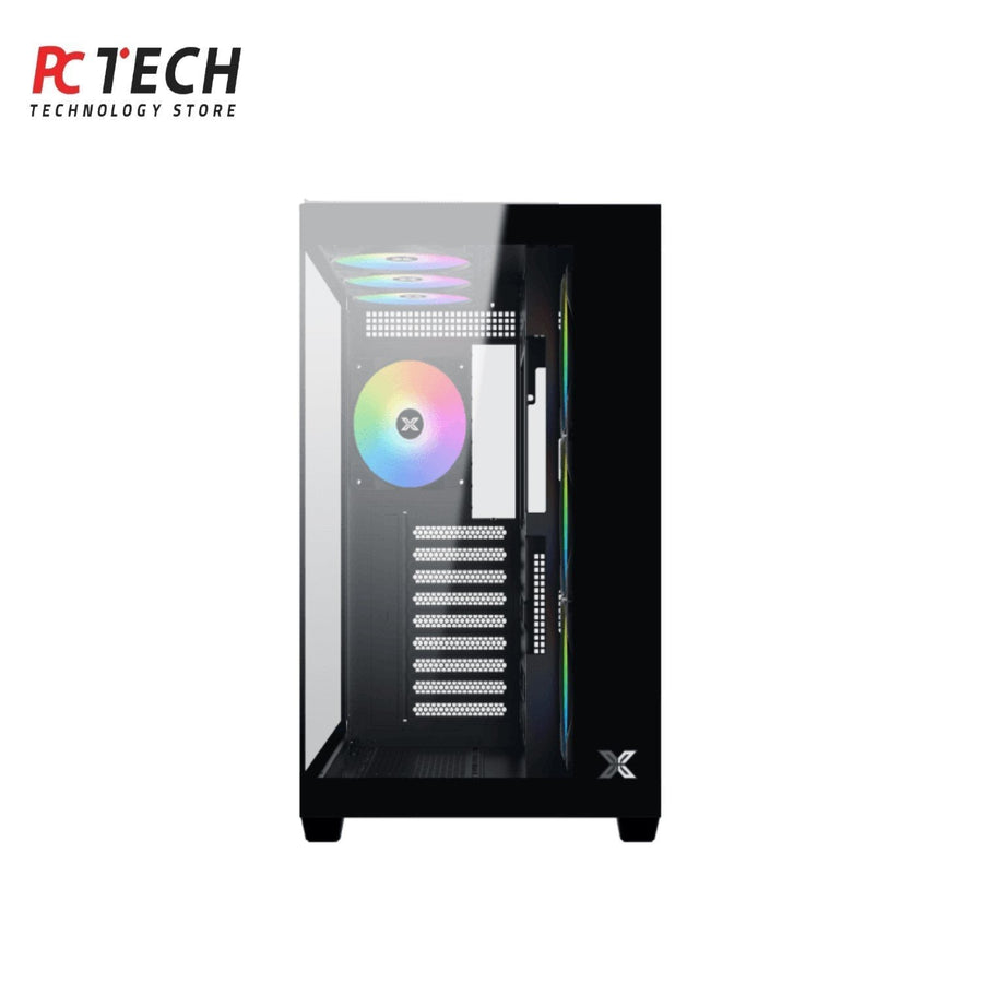 XIGMATEK AQUA V Air Black — Mid‑Tower ATX Gaming Case