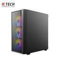 Antec AX65 Gaming Case with 4x ARGB Fans + 450W Antec Atom Power Supply