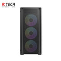 DK353 ATX Mid Tower Gaming PC Case with High Airflow Design