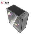 DK353 ATX Mid Tower Gaming PC Case with High Airflow Design