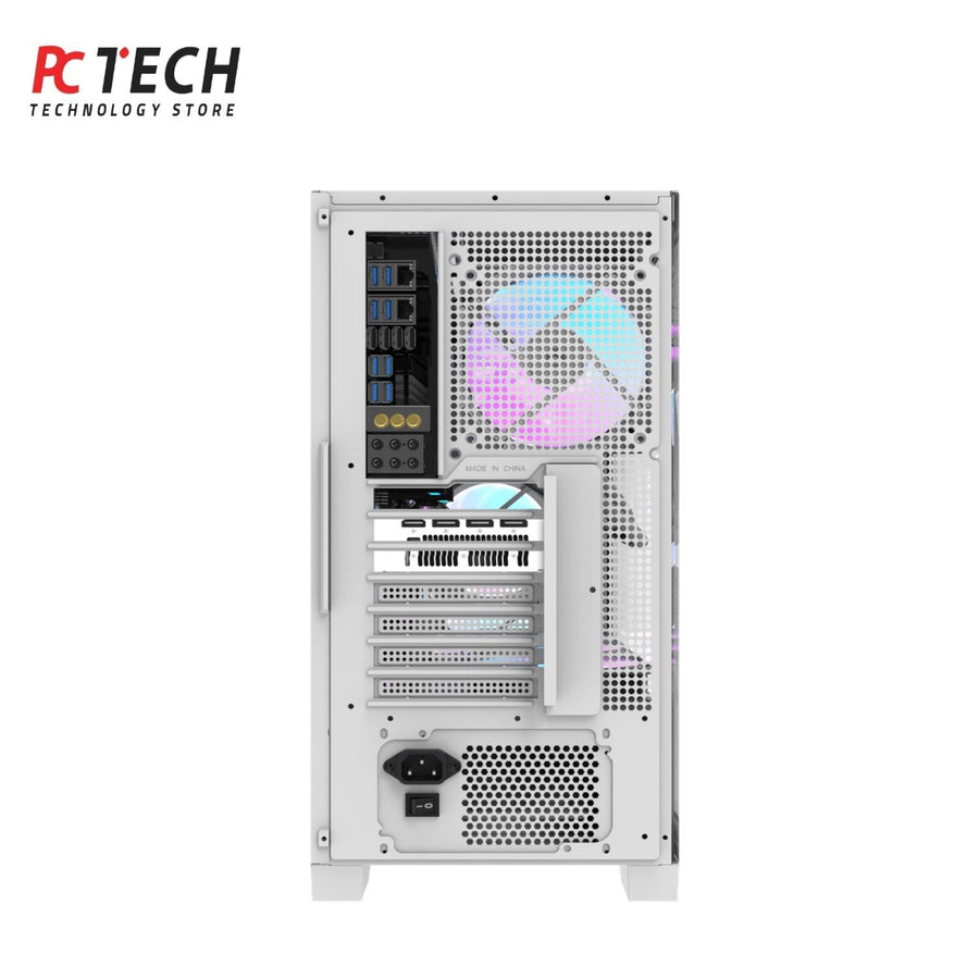 Darkflash DS900 White Case with Aigo AT750 750W 80+ Bronze PSU