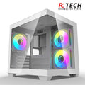 DarkFlash C275P M-ATX Computer Case, 240mm Radiator Support, 7x 120mm Fan Support