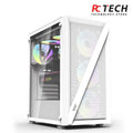 DarkFlash DK260 Air Tempered Glass ATX/M-ATX/ITX Gaming PC Case with 4 * 120mm ARGB Fans