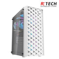 Darkflash DK351 ATX/M-ATX/ITX Gaming PC Case With Pre-installed 4 ARGB Case Fans