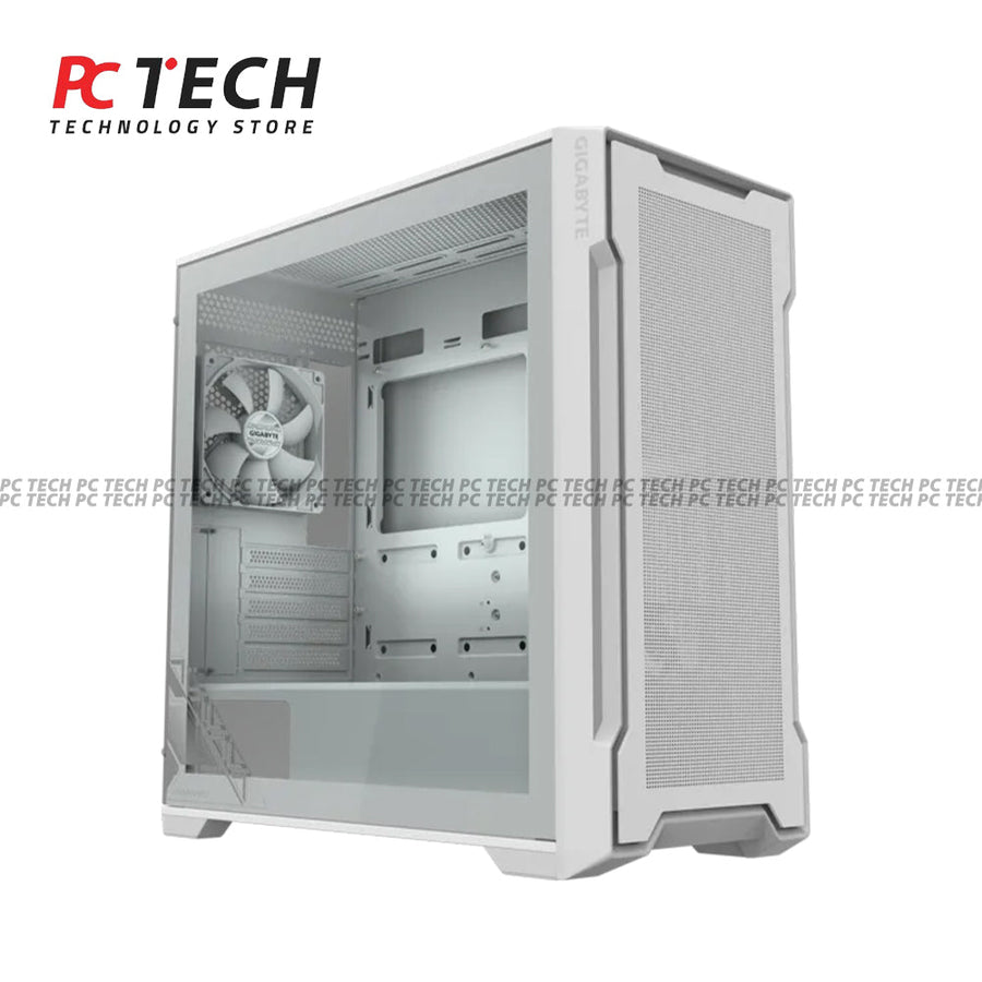 GIGABYTE C102 GLASS ICE Mid Tower PC Case