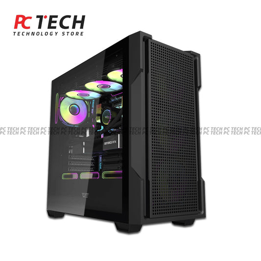 DarkFlash DS900 Mesh PC Case with 750W 80+ Bronze Power Supply