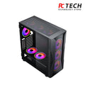 Xander Velox ARGB Mid Tower Case + Power Supply 80 Plus White 600W