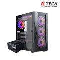 Xander Velox ARGB Mid Tower Case + Power Supply 80 Plus White 600W