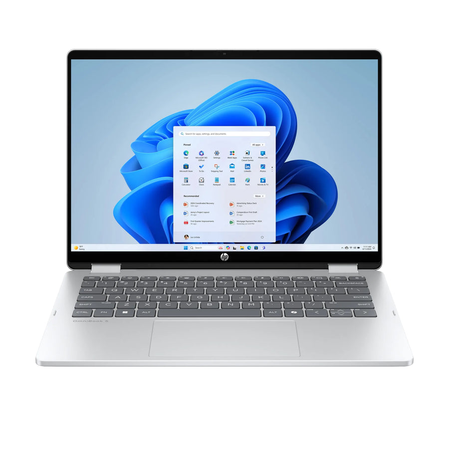 HP OmniBook 5 Flip Core 5 8GB 512GB SSD 14 Inch 2-in-1 2GB Graphics – Refurbished Laptop