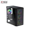 OCYPUS GAMMA C50 RGB Gaming Case – High Airflow Mid Tower PC Case